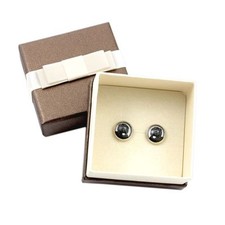 Terrier Nero Russo. Orecchini