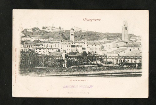 Cartolina conegliano - conegliano,