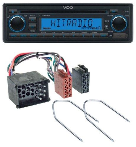 Autoradio vdo aux mp3 1din - mp3,
