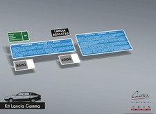 KIT ADESIVI LANCIA GAMMA 2000