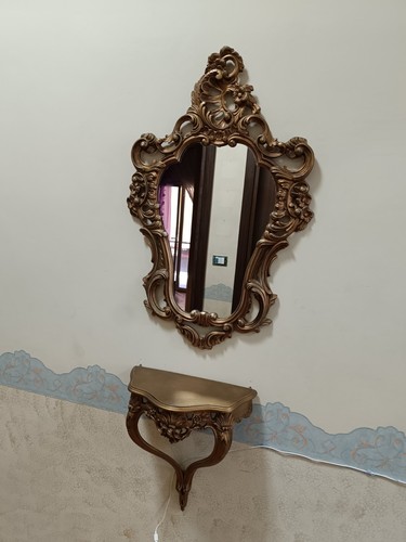 Specchiera parete stile - specchiera,