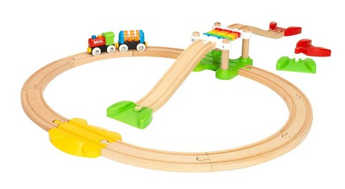 Prima ferrovia con ponte - prima, in