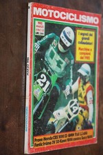 MOTOCICLISMO Marzo 1982 Honda CBX 1000 BMW R 65 Kawa 1000 Suzuki