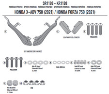 GIVI SR1188 Portapacchi