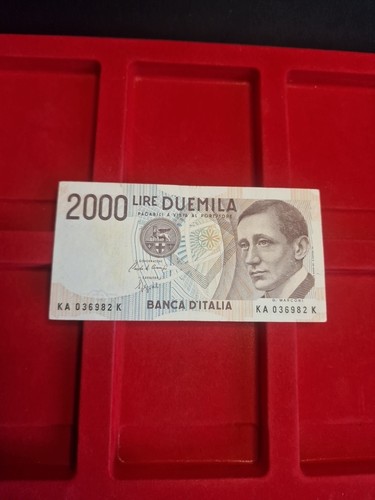 Banconota 2000 lire - banconota, guglielmo