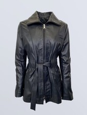 Cappottino pelle donna - pelle,