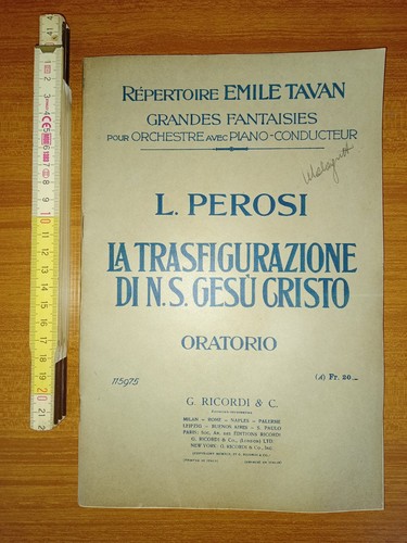 Perosi trasfigurazione di - ,,