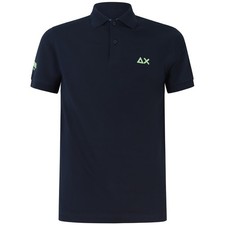 SUN68 - Polo blu per uomo