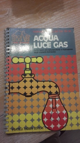 Acqua luce gas - gas, manuali