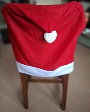 Cappello Babbo Natale sedia da