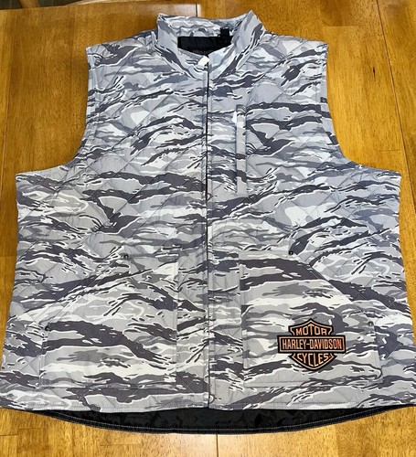 Gilet harley davidson uomo 2xl - harley,