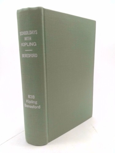Schooldays with kipling - kipling, g
