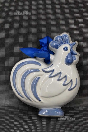 Formella ceramica thun gallo - formella,