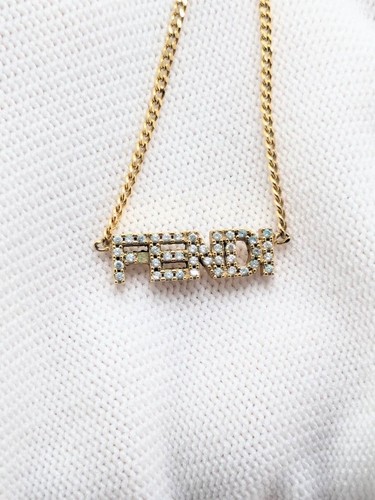 Collana con logo - , fendi