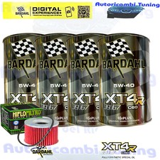 Kit Tagliando Olio Bardahl XT4R 5W40 + Filtro Per Honda CB750 RC01 1979>1982