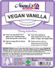 Frozen yogurt mix - mix,