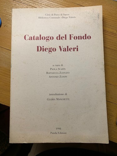 Catalogo del fondo diego - del,