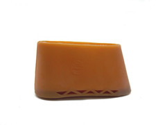 Scarpetta gomma marrone per