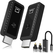 TOUYINGER Trasmettitore e Ricevitore HDMI Wireless 1080P@60Hz HDMI Wireless Extender