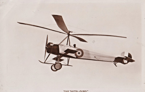 Fow vintage postcard cierva - fow,