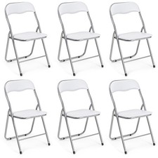 SET 6 SEDIE PIEGHEVOLI