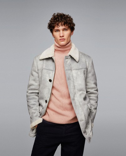 Cappotto lungo zara - zara, uomo