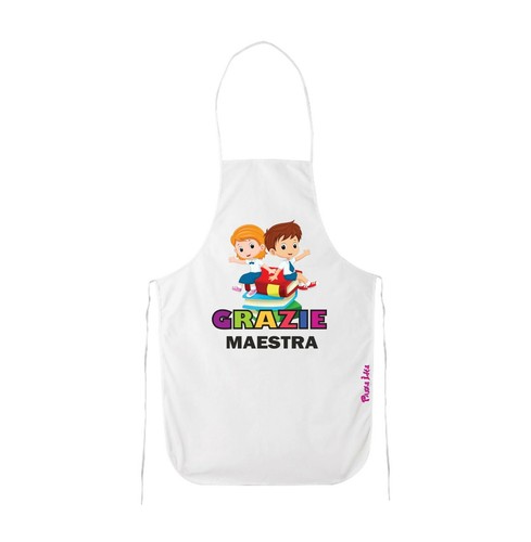 Grembiule bianco cucina - grembiule,