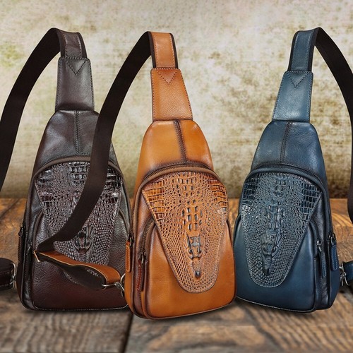 Borsa tracolla vera pelle - a,