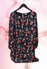 Vestito Donna OLTRE Rose E Fiori Made In Italy Tg 50