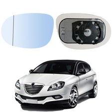 Vetro Specchietto Sinistro,Blu.Riscaldabile,per Lancia Delta, Fiat Croma,Bravo,7