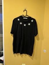 Givenchy Stars T-Shirt Nera Uomo Taglia L