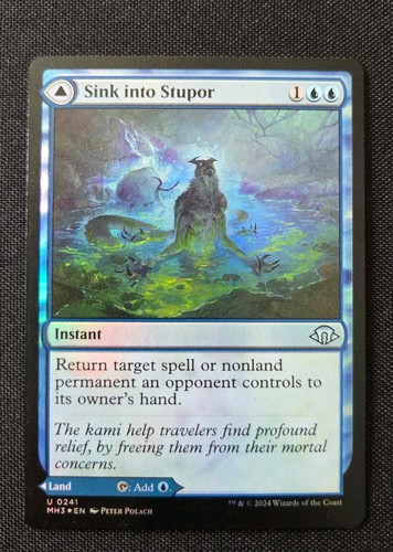 Mtg sink into stupor - -,