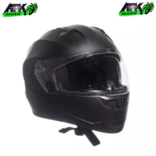Casco integrale nero - casco, opaco
