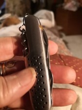 Coltellino Svizzero 10in1 Acciaio Tascabile Coltello Multifunzione Caccia Pesca