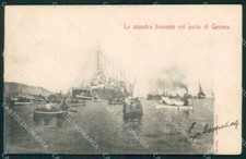 Genova Città Porto cartolina