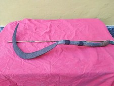 antico FALCETTO MIETERE IL GRANO ERBA falce ferro battuto forgiato pruning knife