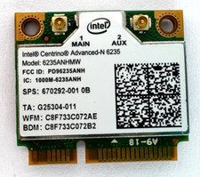 Scheda Wireless WIFI Bluetooth Originale Samsung NP900X3C NP900X3E 6235ANHMW