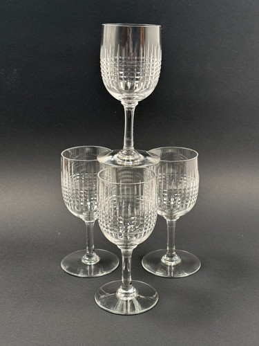 Baccarat lot 4 verres à - baccarat,