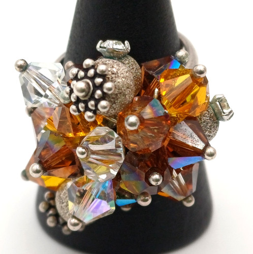 Anello artigianale con - anello,