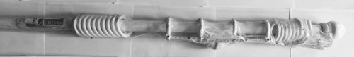 Bastone tenda legno bianco - tenda,
