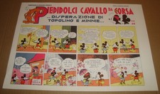ALBI DI TOPOLINO NERBINI 4 PIEDIDOLCI CAVALLO DA CORSA…DISPERAZIONE DI TOPOLINO