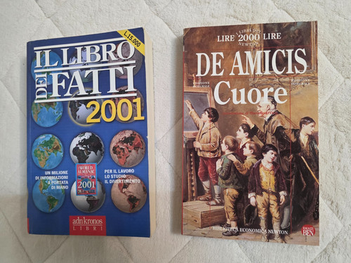 Lotto libri cuore - 2, di