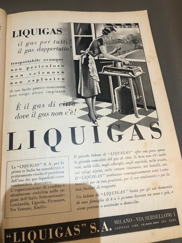 Pubblicità epoca 1938 - pubblicità,