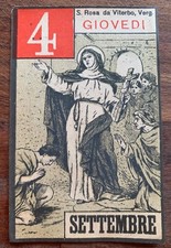 SANTA ROSA DA VITERBO, SANTINO