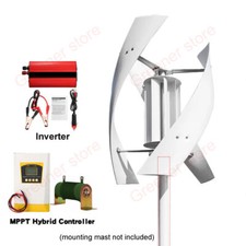 3000W 12V 24V 48V Asse Verticale Turbina eolica Generatore Inverter Controllore