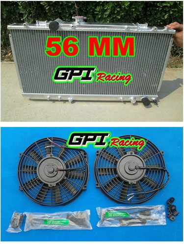 56mm radiatore alluminio fan - radiatore, +fan