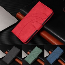 Custodia cellulare per Huawei P20 P30 P10 Y5 Nova9 linea goffrata pelle PU portafoglio astuccio