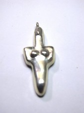 Croce argento 925 Grande Madre Mediterranea Sardegna Turriga Senorbì Ciondolo