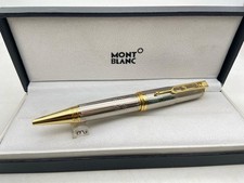 Penna a sfera Premium Montblanc Meisterstuck Classique argento + oro con scatola