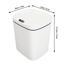 Pattumiera elettrica bagno